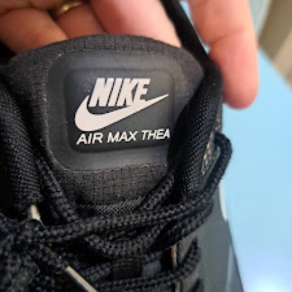 Womens Nike Air Max Thea black running shoes size 8.5 - Picture 5 of 7